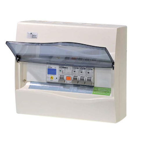 Caja eléctrica equipada - DIGITAL ELECTRIC - de pared / de policarbonato / de ABS