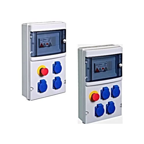 Caja eléctrica de distribución - DIGITAL ELECTRIC - equipada / de pared / de policarbonato