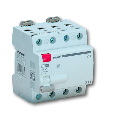 Interruptor diferencial diferencial - 03448 - DIGITAL ELECTRIC - AC / de corriente residual / tipo F