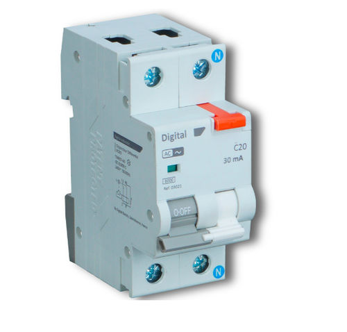 Disyuntor diferencial - 03003 - DIGITAL ELECTRIC - magnetotérmico