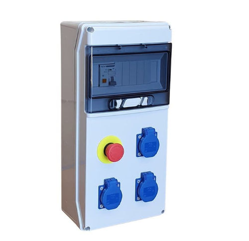 Caja eléctrica de distribución - 31131 - DIGITAL ELECTRIC - a medida / móvil / de policarbonato