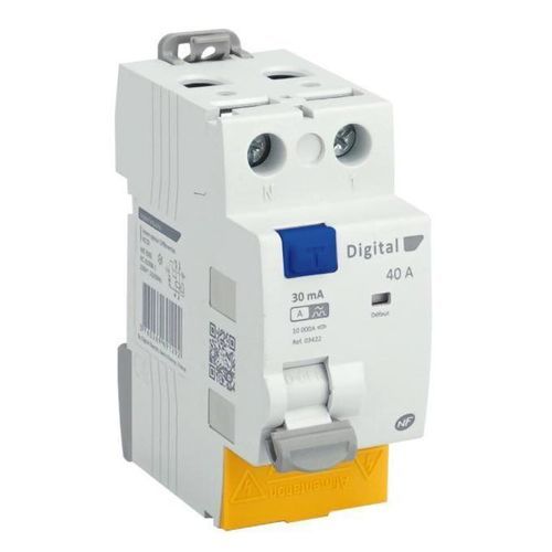 Interruptor diferencial diferencial - 03430 - DIGITAL ELECTRIC - digital / de corriente residual / digital