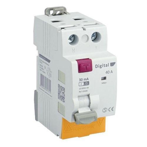 Interruptor diferencial diferencial - 03426 - DIGITAL ELECTRIC - monofásico / de corriente residual / para la distribución
