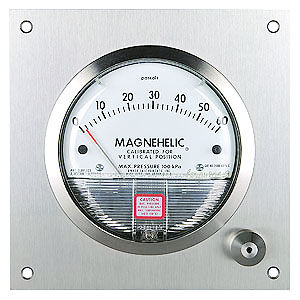 Manómetro diferencial - FM2000/2300 - BRIEM Steuerungstechnik GmbH - analógico / encastrable / de acero inoxidable