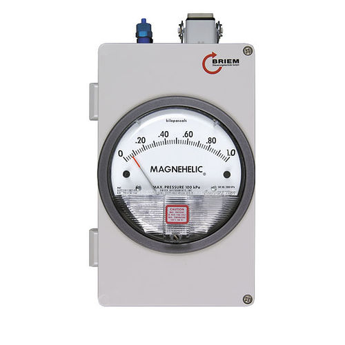 Manómetro diferencial - MD202 - BRIEM Steuerungstechnik GmbH - analógico / de pared / con contacto eléctrico