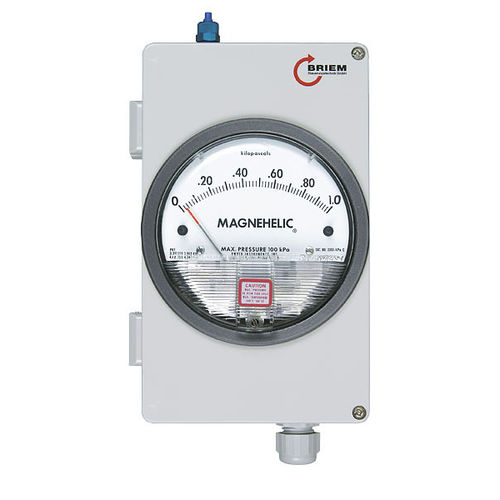 Manómetro diferencial - GBA604 - BRIEM Steuerungstechnik GmbH - analógico / de pared / IP54