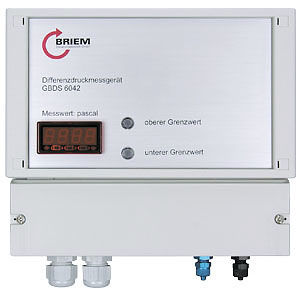 Aparato de medición de presión - GBDS6042 - BRIEM Steuerungstechnik GmbH - digital / capacitivo / de presión diferencial