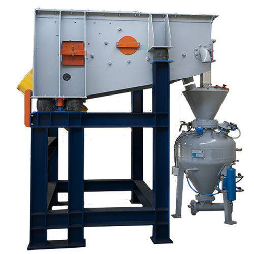 Molino vibratorio de acero inoxidable - FSV series - GVF Impianti Srl - de alta eficacia / de regeneración de arena para fundición