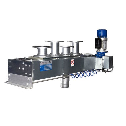 Válvula desviadora multivías - DS series - GVF Impianti Srl - para transporte neumático