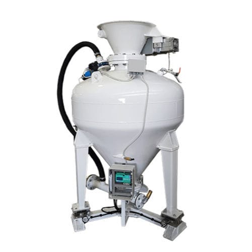 Sistema de transporte neumático de fase densa - GVF Impianti Srl - para transporte / para polvo abrasivo / ATEX
