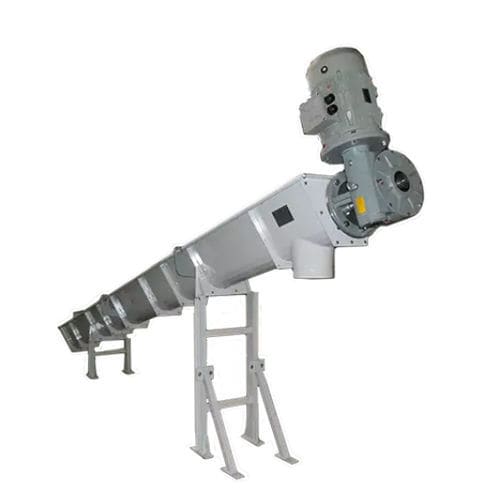 Transportador de tornillo - GVF Impianti Srl - inclinado / para manipulación / para productos a granel
