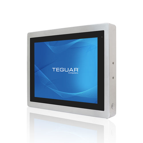 Monitor resistente al agua - TSD-45-12 - Teguar - TFT-LCD / con tecnología capacitiva proyectada / con pantalla táctil resistiva