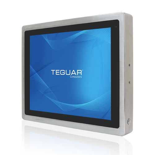 Monitor resistente al agua - TSD-45-17 - Teguar - TFT-LCD / con tecnología capacitiva proyectada / con pantalla táctil resistiva