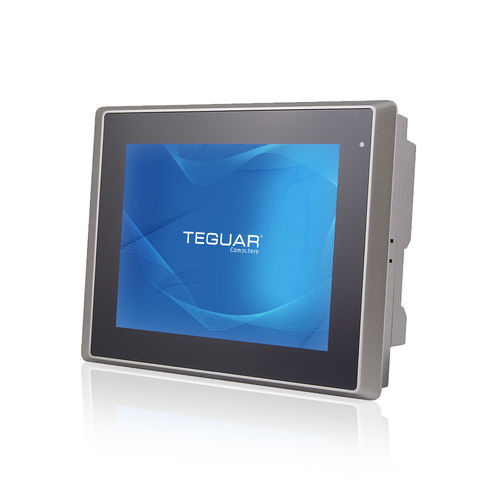 Monitor 8" - TD-45-08 - Teguar - LCD / con tecnología capacitiva proyectada / con pantalla táctil resistiva