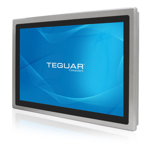 Panel PC pantalla táctil capacitiva PCAP - TP-5645-18 - Teguar - con pantalla táctil resistiva / 18,5" / 1920 x 1080
