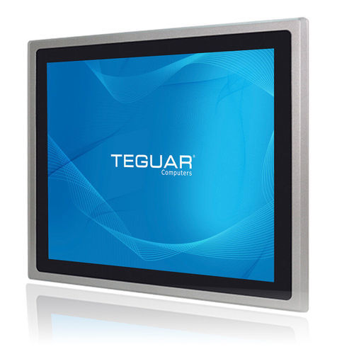 Panel PC pantalla táctil capacitiva PCAP - TP-5645-19 - Teguar - con pantalla táctil resistiva / 19" / 1280 x 1024