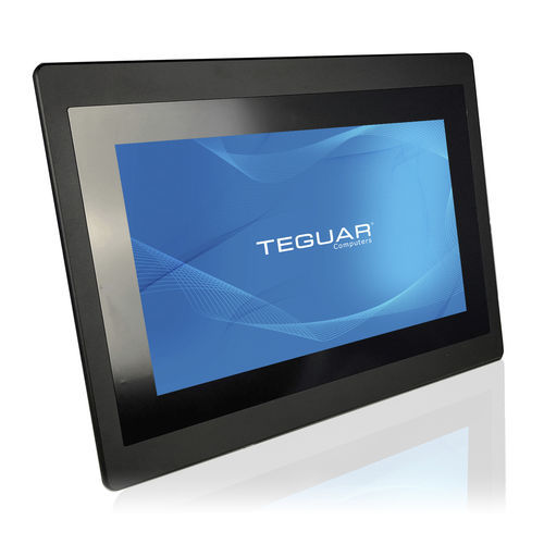 Panel PC pantalla táctil capacitiva PCAP - TP-4810-16 - Teguar - con pantalla táctil resistiva / con pantalla táctil multipuntos / 15,6"
