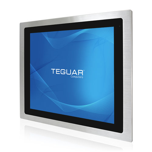 Panel PC de LCD - TSP-2945-17 - Teguar - pantalla táctil capacitiva PCAP / con pantalla táctil resistiva / 17"