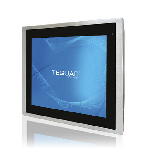Panel PC de LCD - TSP-5645-12 - Teguar - pantalla táctil capacitiva PCAP / con pantalla táctil resistiva / 12,1"