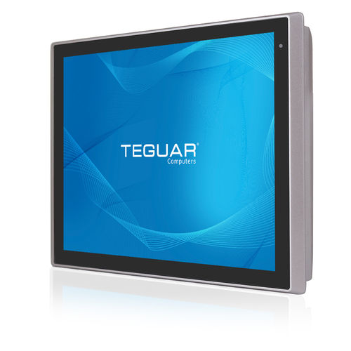 Panel PC de LCD - TP-5045-19 - Teguar - pantalla táctil capacitiva PCAP / con pantalla táctil resistiva / 19"