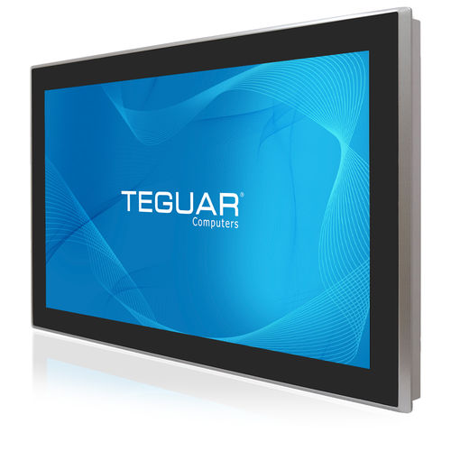 Panel PC de LCD - TP-5045-22 - Teguar - pantalla táctil capacitiva PCAP / con pantalla táctil resistiva / 21,5"