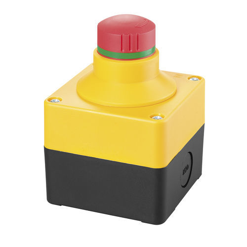 Botón pulsador de parada de emergencia - Q series - ELEKTRA TAILFINGEN Schaltgeräte GmbH & Co. KG - IP65 / IP69K / IP66