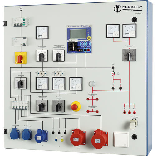Aparato de pruebas montado en panel - P series - ELEKTRA TAILFINGEN Schaltgeräte GmbH & Co. KG - de corriente / de tensión / de resistencia de aislamiento