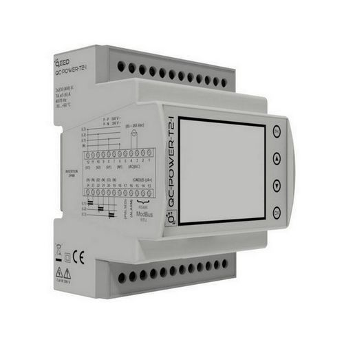 Contador de energía eléctrica trifásico - QC-POWER-T2-I - qeed - 50 Hz / RS-485 / Modbus
