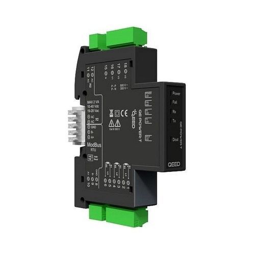 Contador de energía eléctrica trifásico - QE-POWER-T - qeed - en riel DIN / RS-485 / Modbus