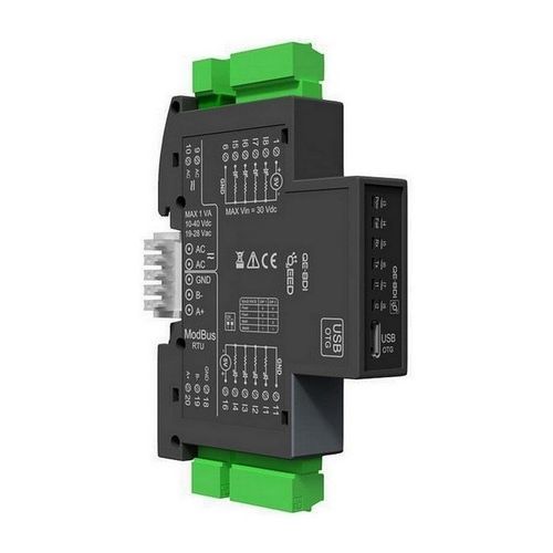 Módulo E/S digital - QE-8DI - qeed - Modbus RTU / en serie / RS485
