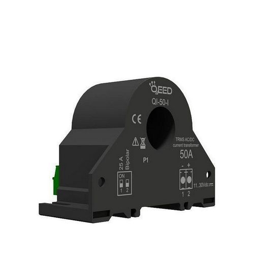 Transformador de corriente - QI-50-I - qeed - en riel DIN / AC / de efecto hall