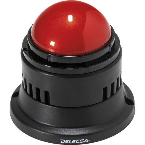 Indicador luminoso intermitente - D-424ZM - DELECSA - permanente / LED / para montaje en superficie