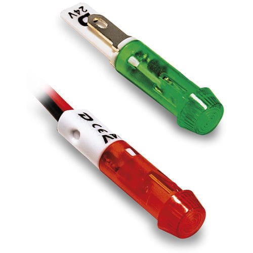 Indicador luminoso permanente - D-181 - DELECSA - LED / montado en panel / IP65