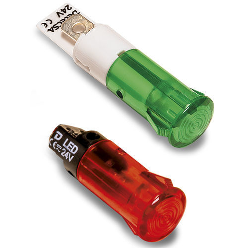 Indicador luminoso permanente - D-222 - DELECSA - LED / montado en panel / IP64