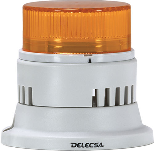 Indicador luminoso intermitente - D-502PZM - DELECSA - permanente / LED / para montaje en superficie