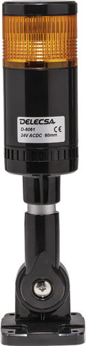 Columna de señalización LED - D-8060R - DELECSA - permanente / intermitente / de 5 colores