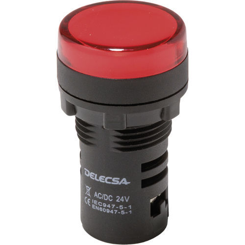 Indicador luminoso LED - D-7022 - DELECSA - montado en panel / IP65 / AC/DC