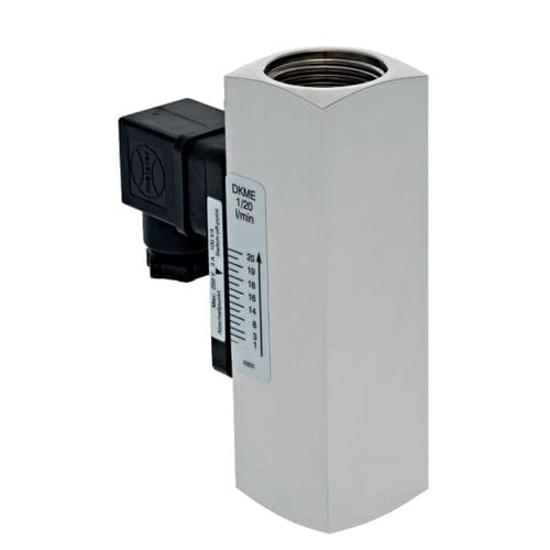 Caudalímetro de flotador magnético - DKME-1 - Meister Strömungstechnik GmbH - volumétrico / para aceite / DN25 - 1"