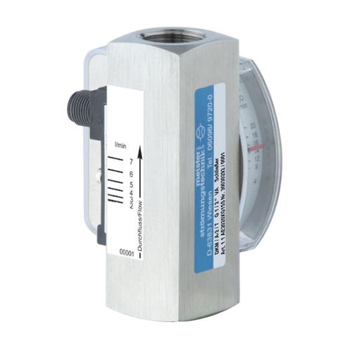 Caudalímetro de área variable - DKM/A-2 - Meister Strömungstechnik GmbH - volumétrico / para aceite / en línea