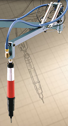 Atornillador neumático recto - VPA Ergonomic - Visumatic Industrial Products - con control de par
