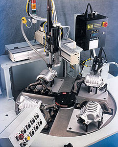 Plato divisor accionado por motor - Visumatic Industrial Products - motorizado