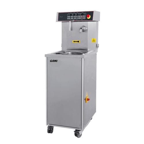 Máquina de recubrimiento y temperado continua - R500 - GAMI s.r.l. - para chocolate / de acero inoxidable