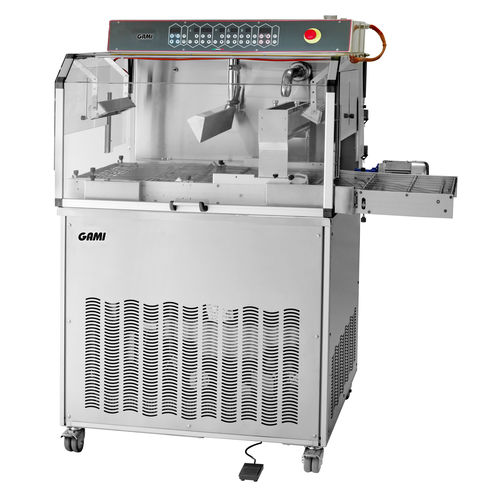 Máquina de recubrimiento y temperado continua - R550 - GAMI s.r.l. - para chocolate / de acero inoxidable