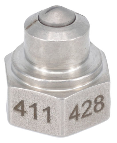 Boquilla de pintura - 63-586 - EXITFLEX - de pulverización / de carburo de tungsteno / 120°