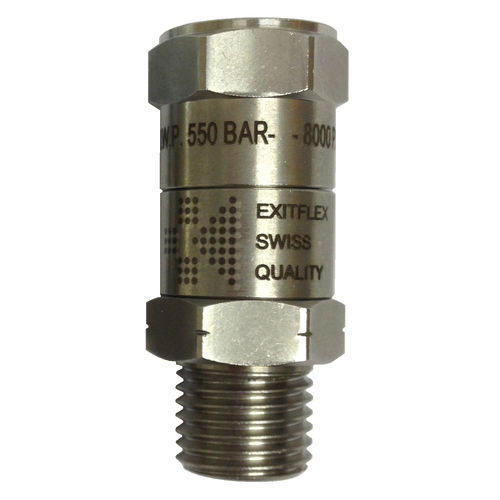 Racor hidráulico - 79-201 series - EXITFLEX - roscado / de acero inoxidable / giratorio