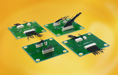 Conector hilo a tarjeta - FCI - SMT / rectangular / de engaste