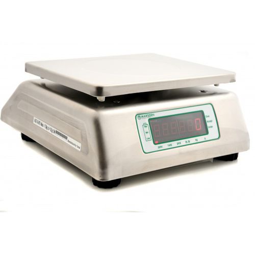 Balanza digital - B-100 - Marsden Group - con pantalla LED / de acero inoxidable / resistente al agua