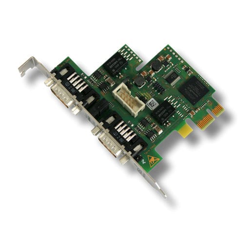 Tarjeta de interfaz de comunicación PCIe - CAN-PCIe/402-2-FD - esd electronics gmbh - CAN / CAN FD / industrial