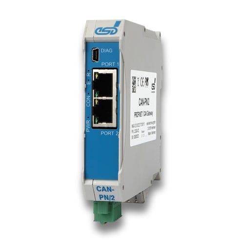 Pasarela de comunicación - CAN-PN/2 - esd electronics gmbh - industrial / CAN / ProfiNet