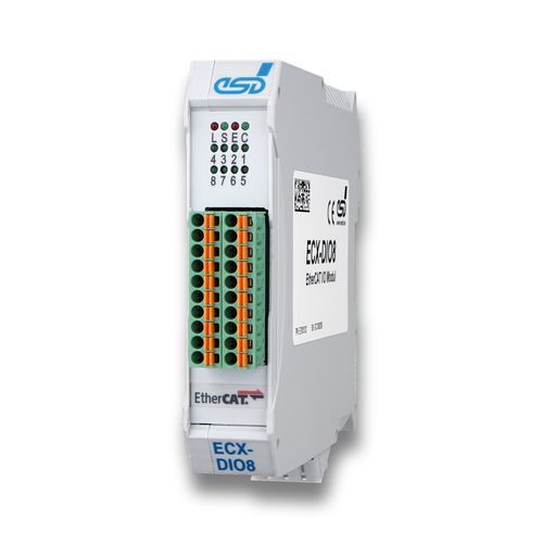 Módulo E/S EtherCAT - ECX-DIO8 - esd electronics gmbh - digital / 8 entradas digitales / de 8 E/S